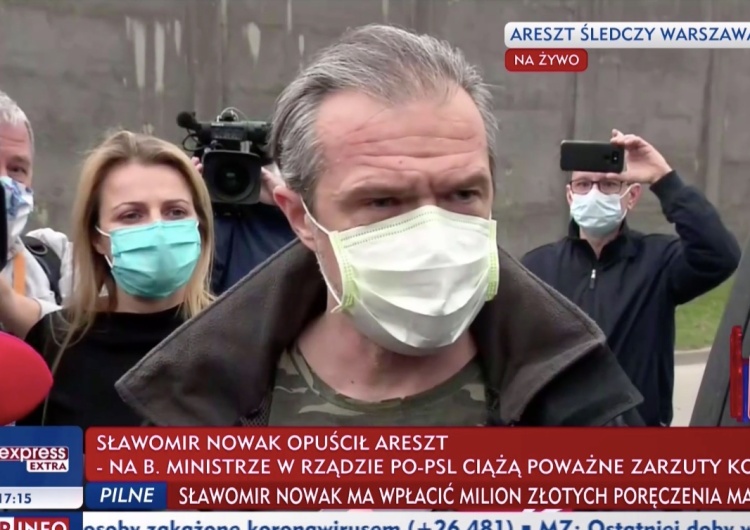  Prokuratura przedstawiła dowody ws. Sławomira Nowaka. Internauci przypomnieli jego słowa po wyjściu z aresztu [WIDEO]