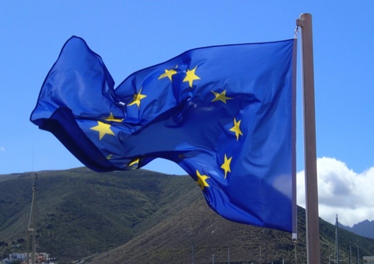 Flagi Unii Europejskiej, zdjęcie ilustracyjne / Flickr.com/Klaas Brumann/Domena Publiczna