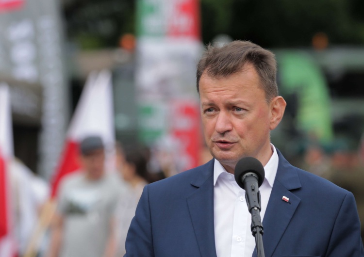 Minister obrony narodowej Mariusz Błaszczak Błaszczak: Będziemy wspierać naszego sojusznika