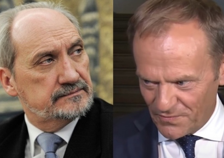 Tusk powołał się na słowa śp. Lecha Kaczyńskiego. Macierewicz nie wytrzymał