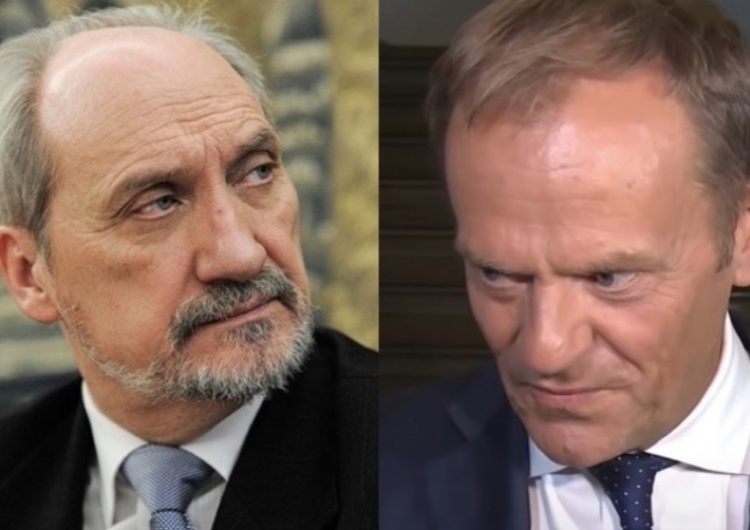  Tusk powołał się na słowa śp. Lecha Kaczyńskiego. Macierewicz nie wytrzymał