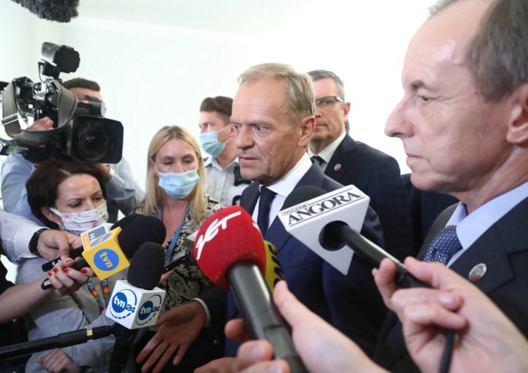 Donald Tusk, Tomasz Grodzki Tusk do dziennikarki: