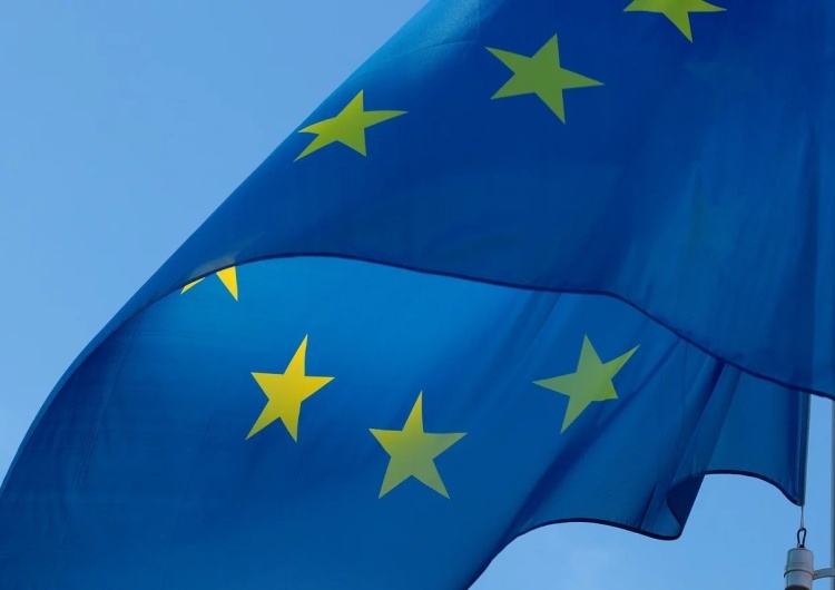Flaga UE Prawy Sierpowy: Stara UE umiera, stwórzmy nową lepszą!