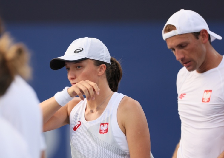 Tokio 2020. Koniec marzeń o medalu polskich tenisistów. Iga Świątek i Łukasz Kubot odpadli w ćwierćfinale miksta