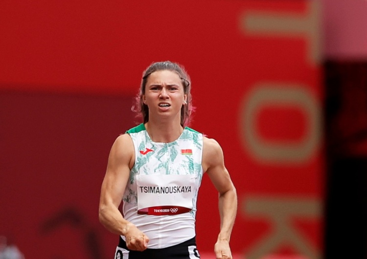 Białoruska sprinterka Kryscina Cimanouska 