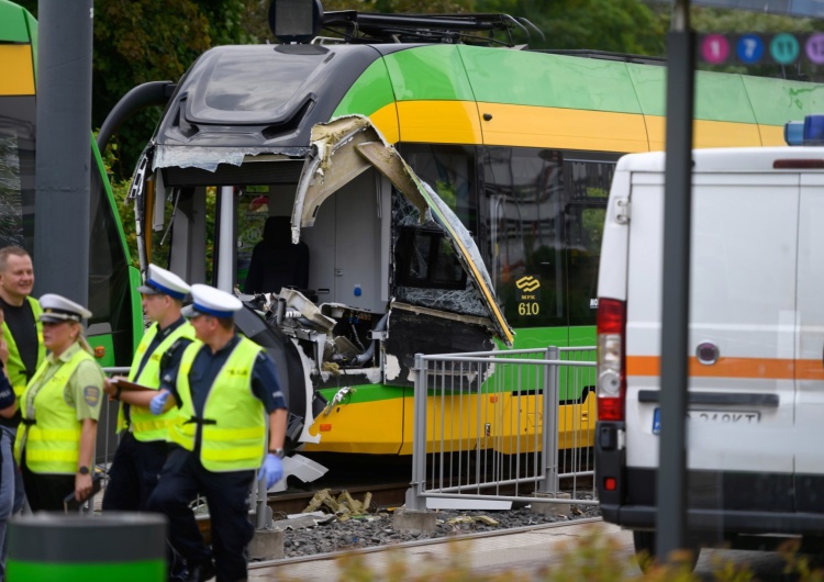  Zderzenie tramwajów w Poznaniu. Wielu rannych, na miejscu śmigłowiec LPR