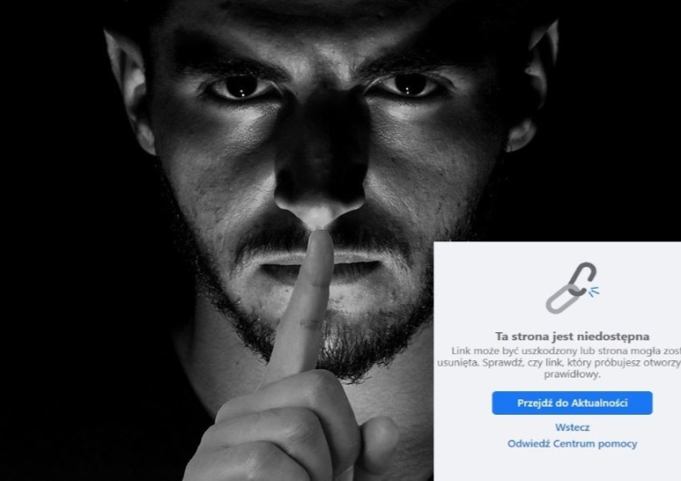 Facebook bez podania przyczyny usunął popularny prawicowy fanpage. Miał blisko 120 tys. odbiorców