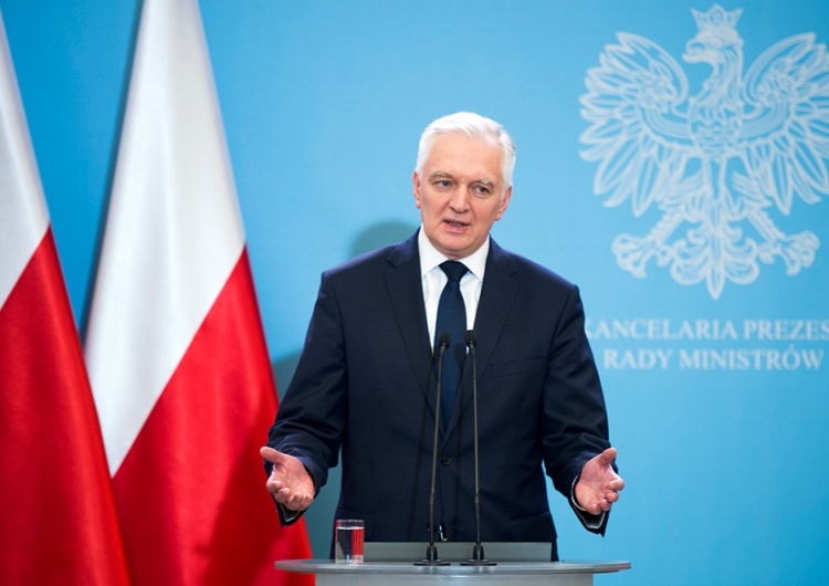 Lider Porozumienia Jarosław Gowin Dymisje wiceministrów Porozumienia? Zdecydowana deklaracja Jaworskiego