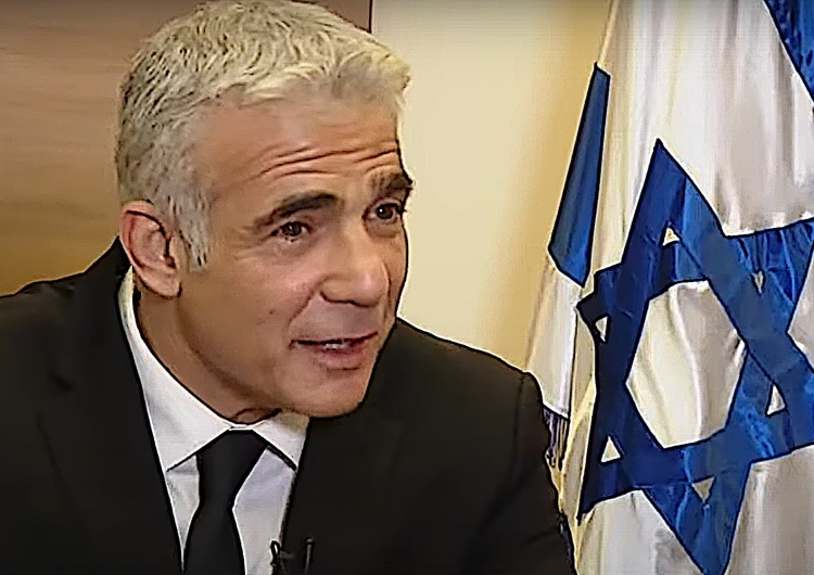 Jair Lapid Jair Lapid szef Izraelskiego MSZ o nowelizacji Kpa: 