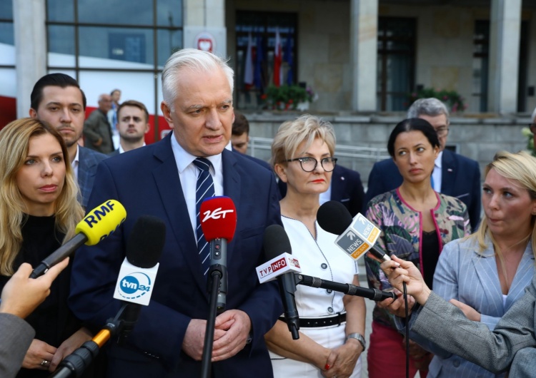 Lider Porozumienia Jarosław Gowin (3L).