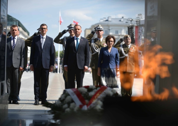 WARSZAWA ŚWIĘTO WOJSKA POLSKIEGO ODPRAWA WART Prezydent Duda: 