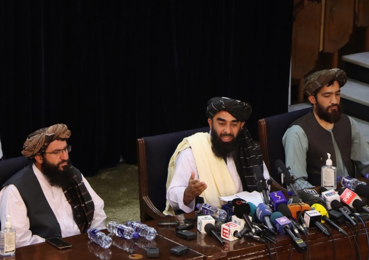 AFGHANISTAN TALIBAN PRESS CONFERENCE Talibowie: W Afganistanie nie będzie systemu demokratycznego. Będzie szariat