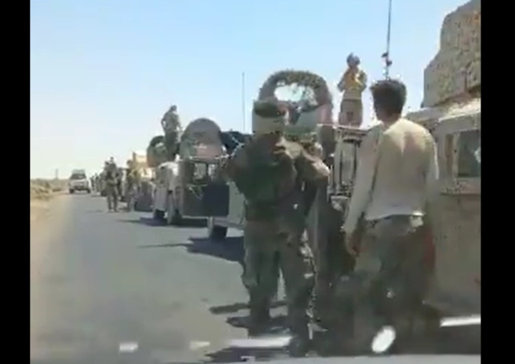  [VIDEO] Afgańskie wojska rządowe uciekają do Iranu z zaawansowanym amerykańskim sprzętem?