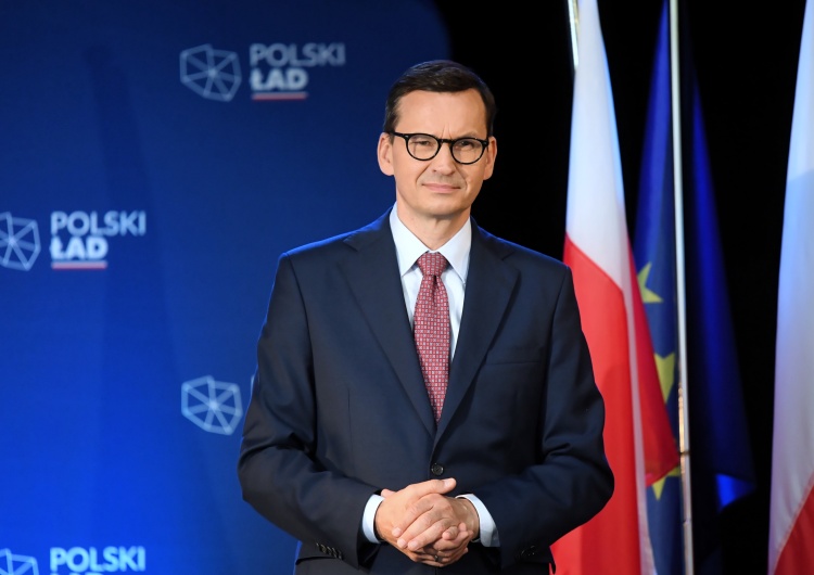 Mateusz Morawiecki Premier: Migranci legalnie znaleźli się na Białorusi i to ona jest za nich odpowiedzialna