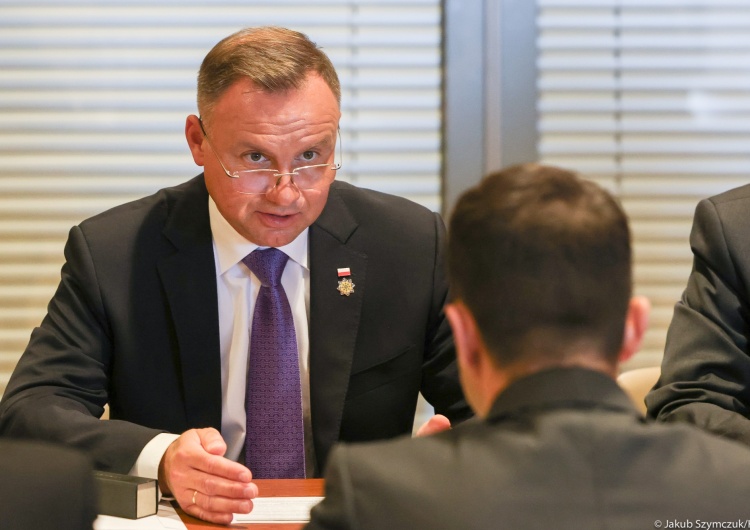  Andrzej Duda rozmawiał w środę z prezydentem Uzbekistanu 