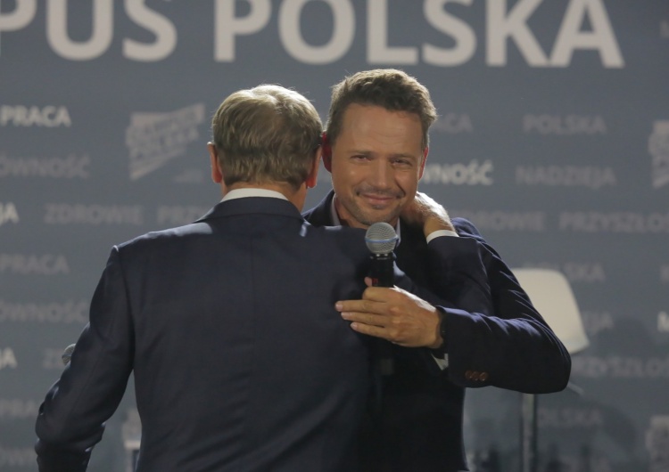 Donald Tusk i Rafał Trzaskowski [Tylko u nas] Adam Zyzman: Jak będzie wyglądała Polska, gdy wybory wygra PO. 