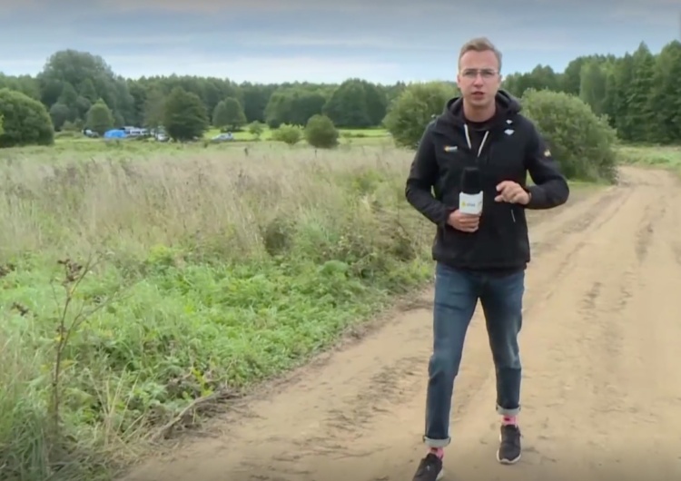  Dziennikarze Onetu nagrywali relację z granicy polsko-białoruskiej. Usłyszeli zarzuty