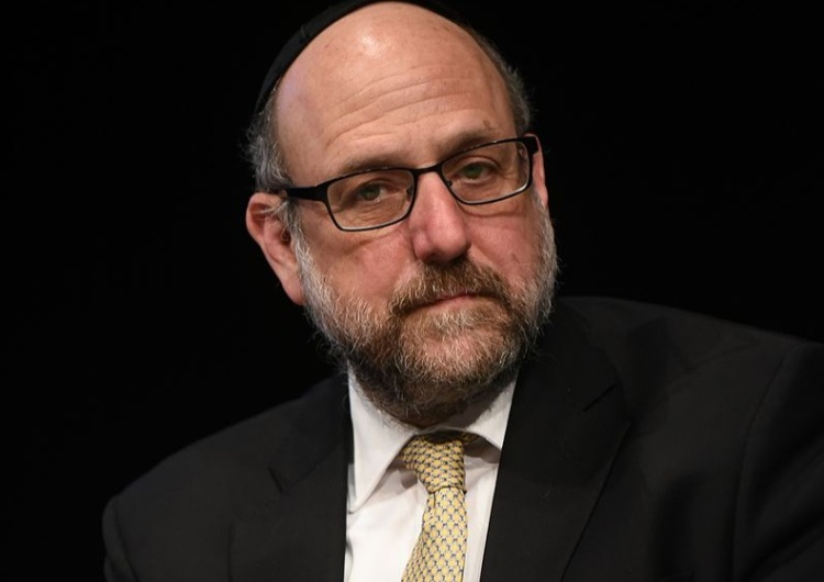 naczelny rabin Polski Michael Schudrich