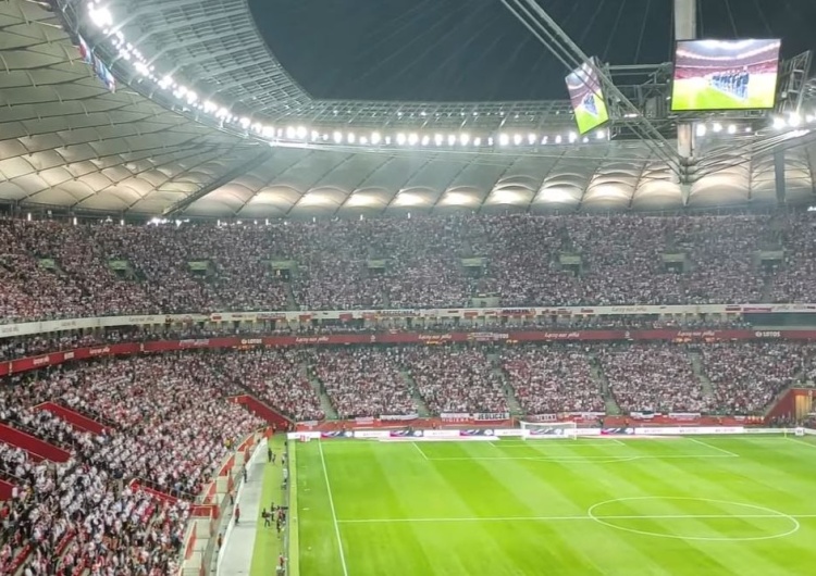 Mecz Polska-Anglia na Stadionie Narodowym w Warszawie 