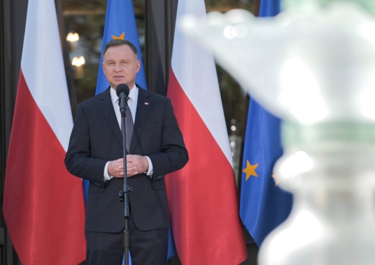  Andrzej Duda: Bardzo dziękuję prezydentowi Niemiec