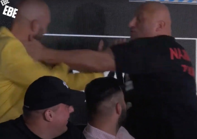  Najman nie wytrzymał! „El Testosteron” spoliczkował Ryśka Szczenę na własnej gali [WIDEO]