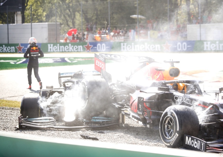  F1. Kraksa Verstappena z Hamiltonem! Robert Kubica walczył na torze Monza