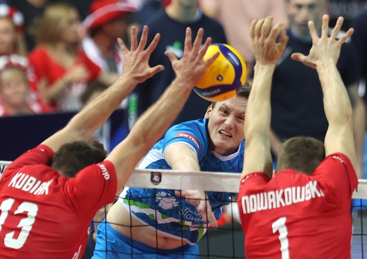  Polska przegrała ze Słowenią 1:3 w półfinale mistrzostw Europy siatkarzy