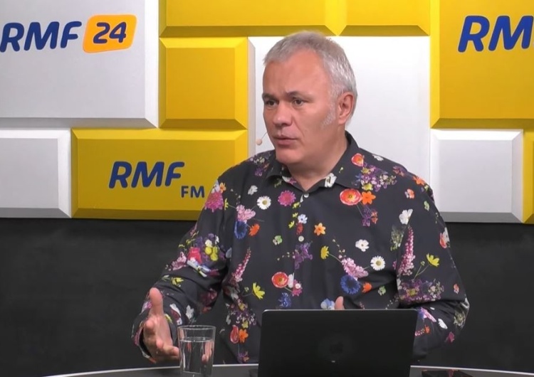 Impreza urodzinowa red. Mazurka z politykami. Stacja RMF FM zabiera głos