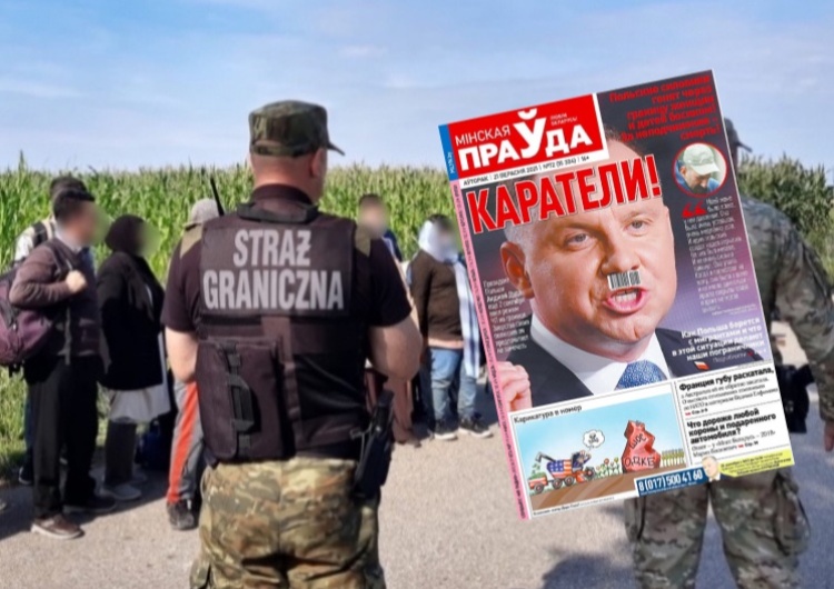 Andrzej Duda jak Hitler. Skandaliczna okładka białoruskiej gazety