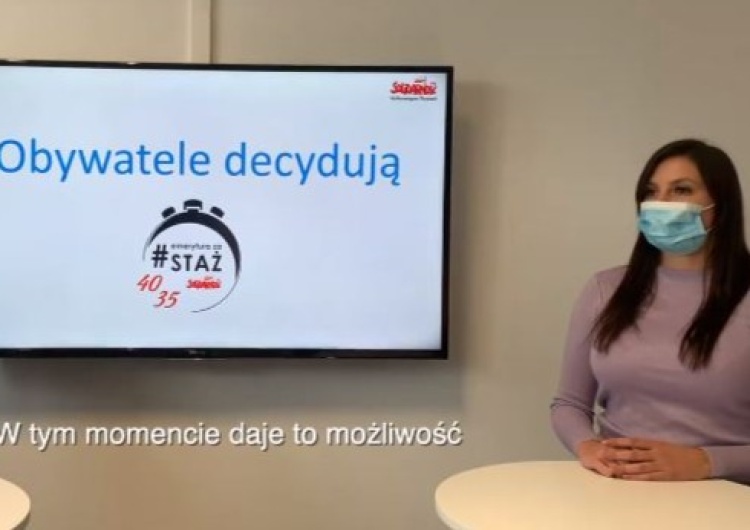  [Video] Co młodzi ludzie myślą o emeryturach stażowych?