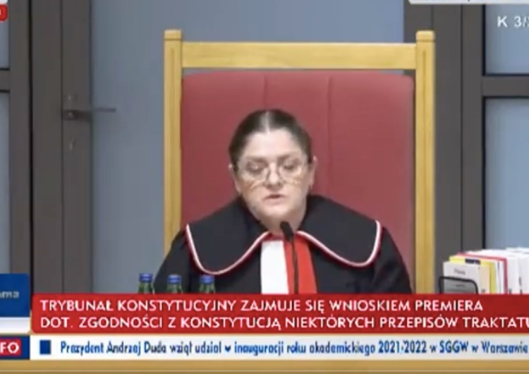  „Orzeczenia TSUE nie są źródłem prawa”. Gorąco na posiedzeniu TK ws. wyższości prawa krajowego nad unijnym [WIDEO]