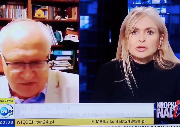  „Dlaczego idą przez bagna? Jest przejście graniczne”. Takiej odpowiedzi Olejnik się nie spodziewała [WIDEO]