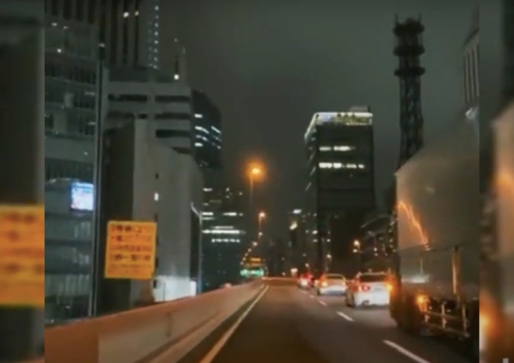 Silne trzęsienie ziemi w Tokio