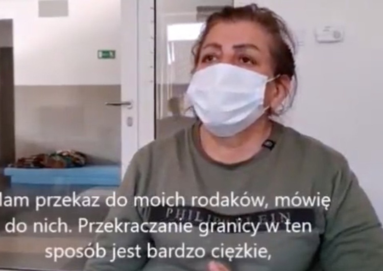  Irakijka apeluje do rodaków imigrantów: „Mówili, że granica jest otwarta... ”. Opublikowano nagranie [WIDEO] 