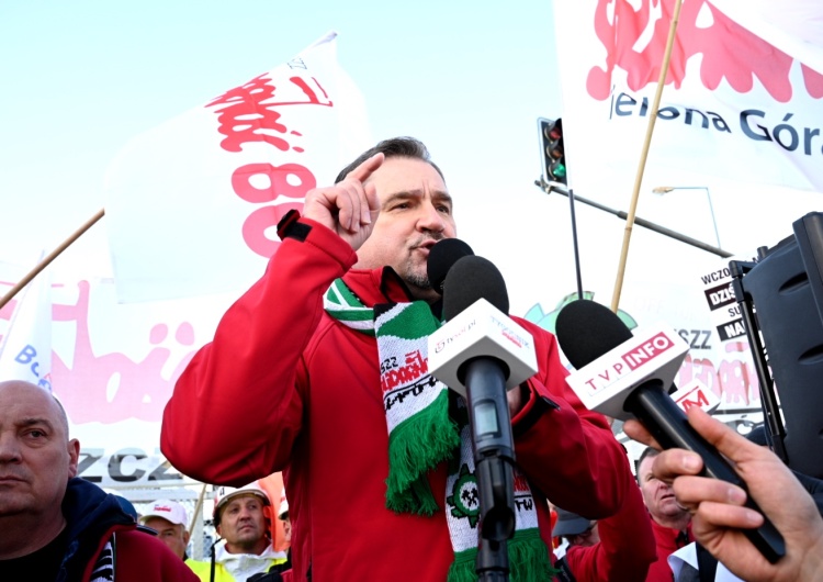  „Powinien pan być tutaj i bronić polskich miejsc pracy!”. Szef „Solidarności” ostro do Tuska [WIDEO]