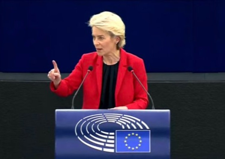 Ursula von der Leyen Dziennikarka GW dopytuje o 