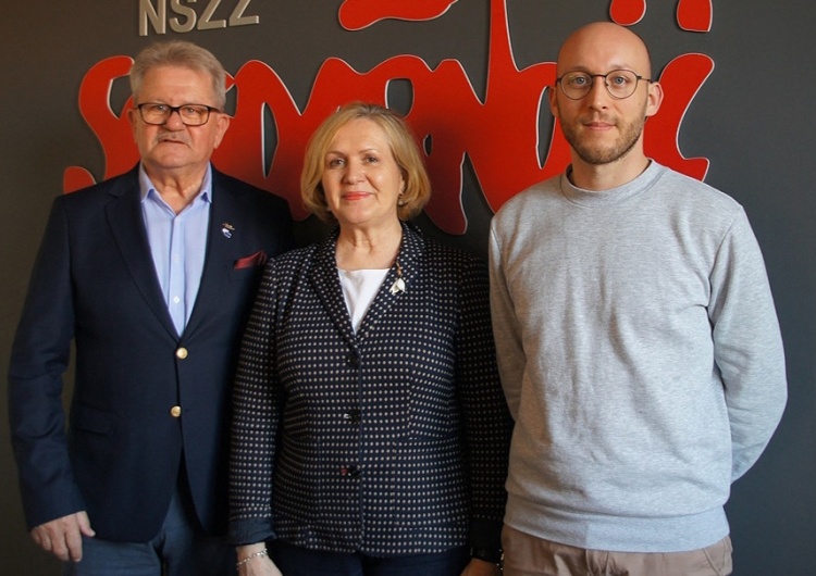Potrzeba wzmocnienia ruchu związkowego - spotkanie z Przewodniczącą LPS „Solidarumas”
