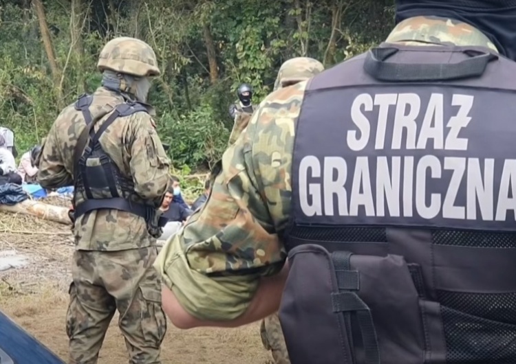 Nielegalni imigranci na granicy z Białorusią. Straż Graniczna podała najnowsze dane
