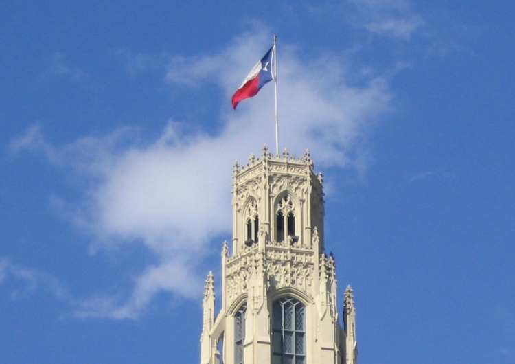 Flaga Teksasu Teksas zabroni zamykania kościołów. Mieszkańcy stanu zdecydowali o tym w głosowaniu