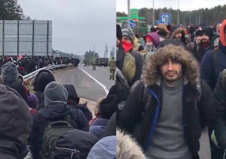  „Nie przejdą!” Rzeka migrantów z Białorusi. Polskie służby na granicy w Kuźnicy „przygotowane na wszelkie okoliczności”
