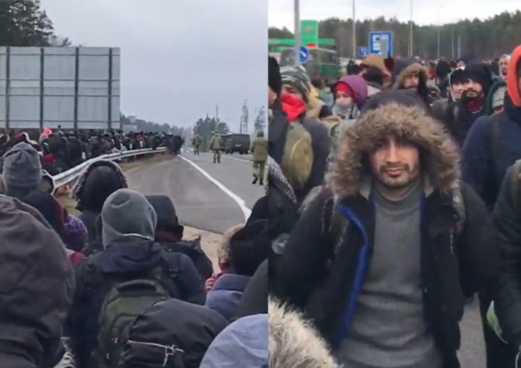 „Nie przejdą!” Rzeka migrantów z Białorusi. Polskie służby na granicy w Kuźnicy „przygotowane na wszelkie okoliczności”