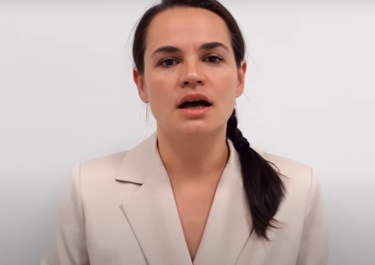 Swiatłana Cichanouska „Łukaszenka jest w pełni odpowiedzialny za atak na Polskę”. Jest reakcja Swiatłany Cichanouskiej