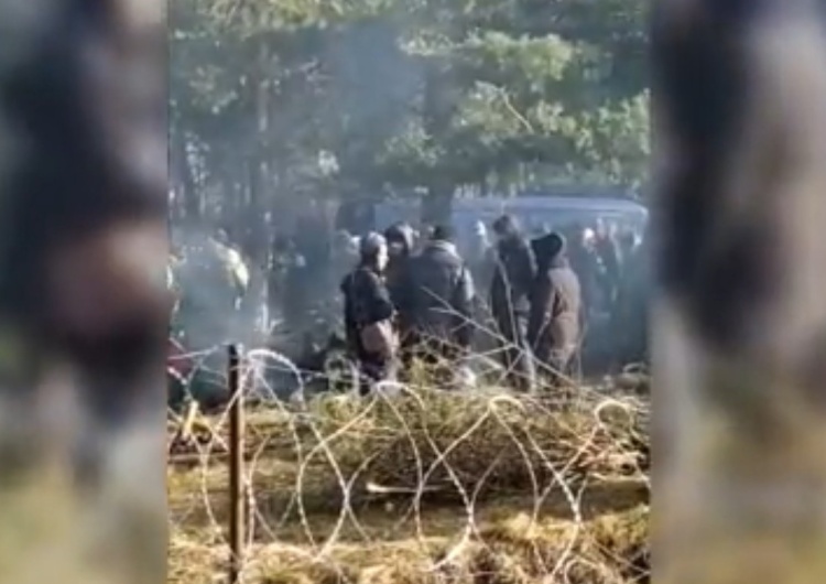  „Na wzór Usnarza”. Białorusini tworzą nowe koczowisko przy granicy z Polską [VIDEO]