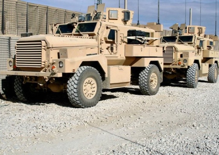 MRAP Cougar 4x4  Nowe pojazdy bojowe z USA trafią w w pierwszej kolejności na wschód