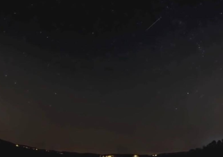  [video] Dzisiejszej nocy - deszcz meteorów z roju Perseidów. Warto obserwować niebo
