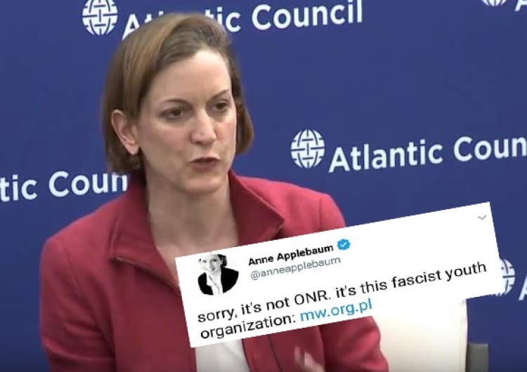 Anne Applebaum: Młodzież Wszechpolska to faszystowska organizacja. Krzysztof Bosak zapowiada pozew