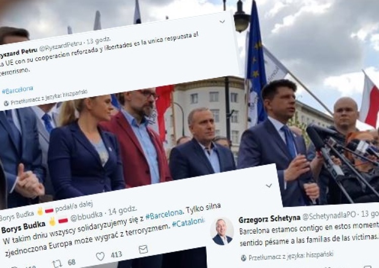 Komentarze polityków po zamachach. "Solidarni, UE, współczucie"... A czy ktoś proponuje realne działanie?