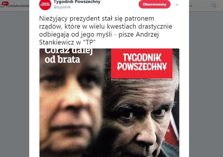  Burza w sieci po opublikowaniu okładki "Tygodnika Powszechnego". "Stajecie się wersją Newsweeka"