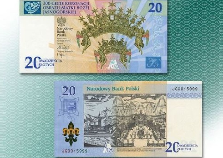  NBP wprowadza niezwykły banknot. Upamiętni Obraz Matki Bożej Jasnogórskiej