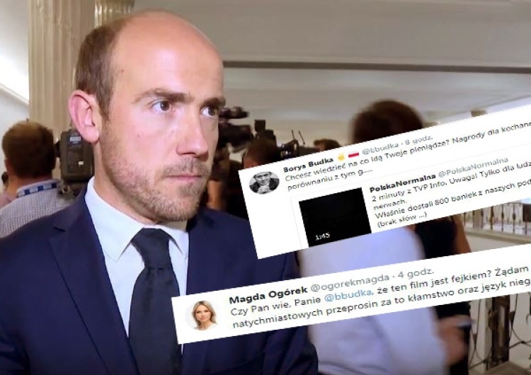 Borys Budka atakuje TVP i Magdę Ogórek fake newsem. Szybka riposta publicystki i reakcje internautów